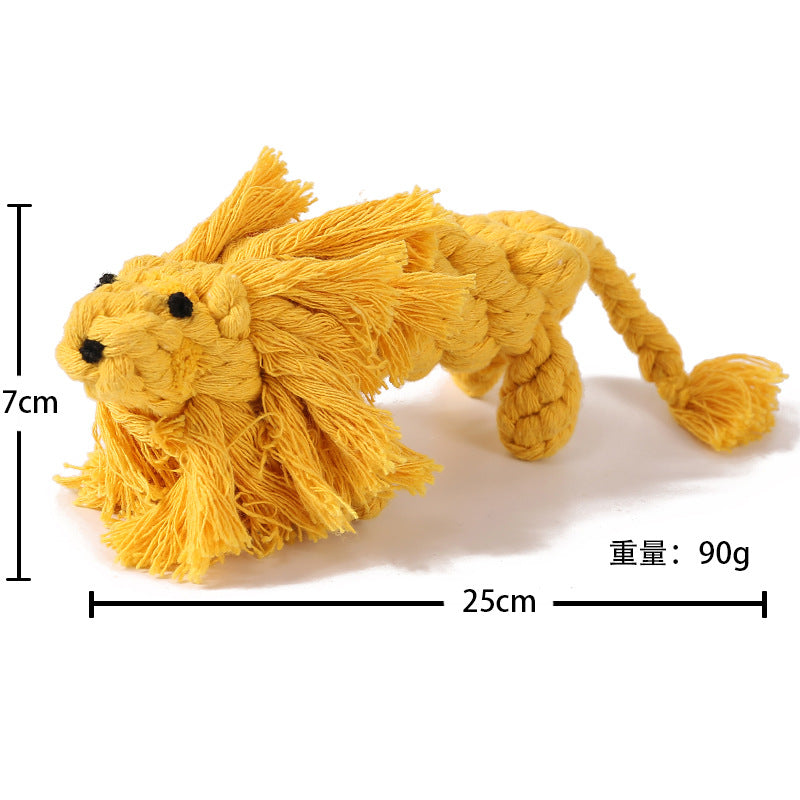 Durable Cartoon Plush Chew Toys for Dogs