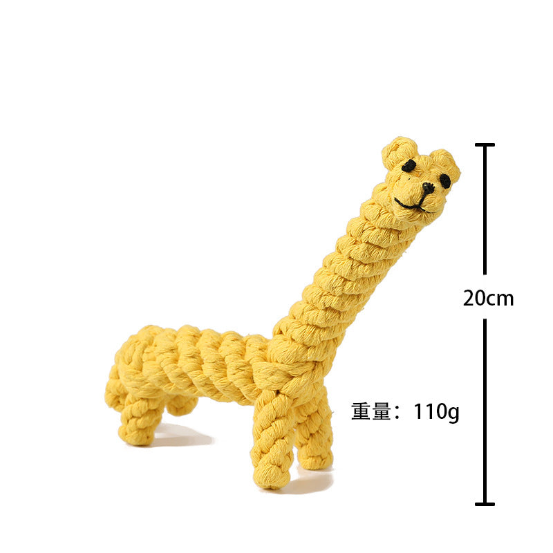 Durable Cartoon Plush Chew Toys for Dogs