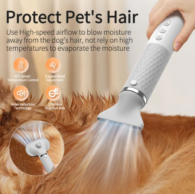 PawDry 2-in-1 Portable Pet Hair Dryer