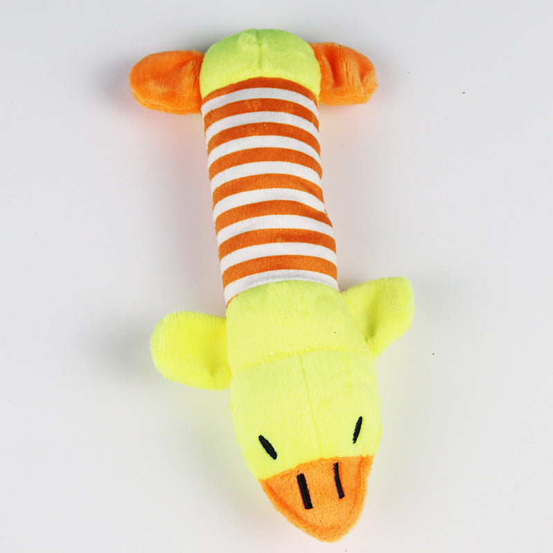 Durable Cartoon Plush Chew Toys for Dogs